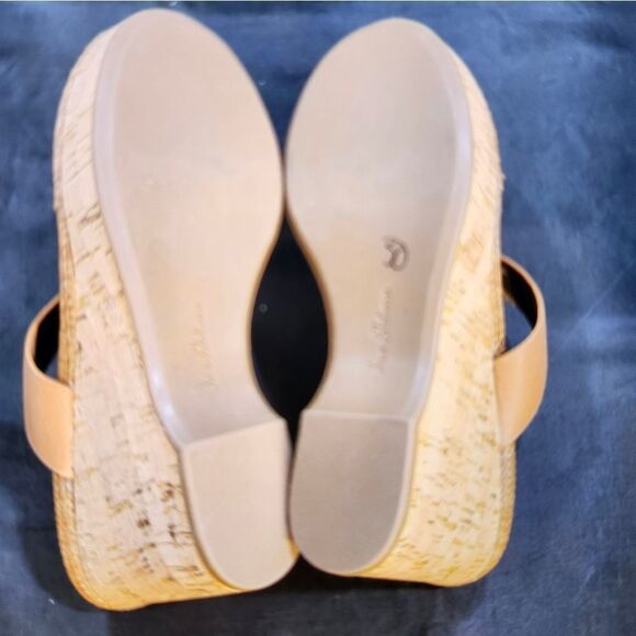 BRAND NEW SAM EDELMAN YARDLIE EMBLEM PLATFORM WEDGE SANDAL G1 - Picture 15 of 16